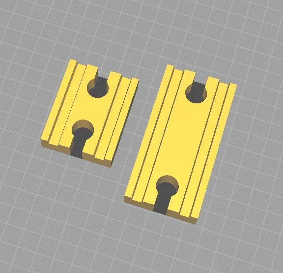 Brio Compatible Female-Female connector Track -50mm 80mm   