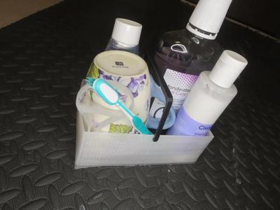 washroom basket   