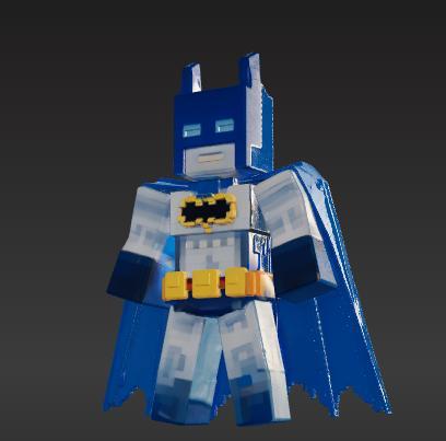 Minecraft Batman Fan Art