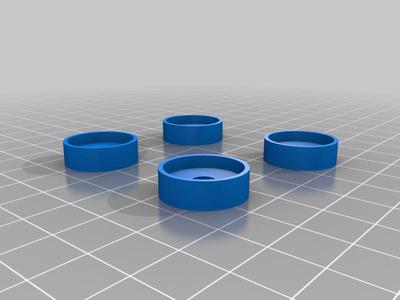Rubber bed spacers