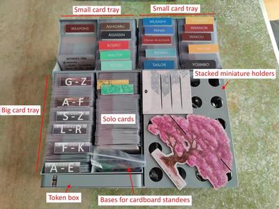 "Senjutsu: Battle for Japan" Retail Box Organizer   