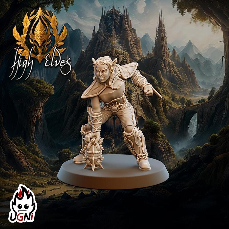 Elf Lineman #08 - High Elves - Fantasy Football