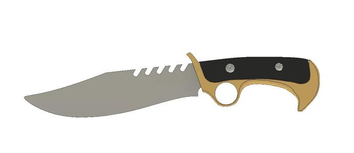 Daryl Dixon knife   