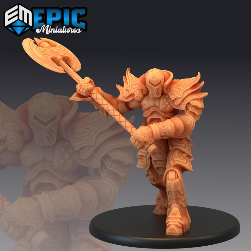 Iron Golem Axe / Ancient Gate Guard / Forged Giant Defender