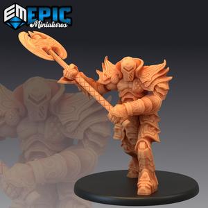 Iron Golem Axe / Ancient Gate Guard / Forged Giant Defender