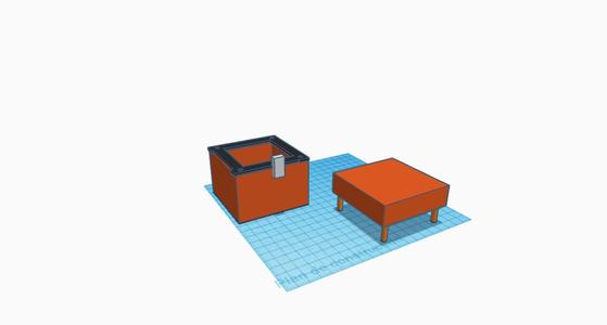Minecraft chest storage box