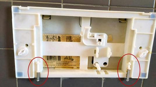 Refuerzo para pulsador de cisterna Roca