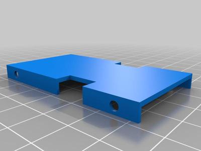 SCX24 REAR BATTERY TRAY FOR LARGER LIPO
