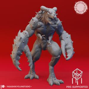 Glabrezu - Tabletop Miniature (Pre-Supported)