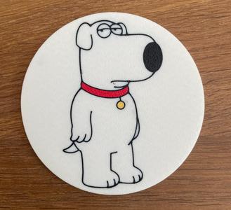 Family Guy Coaster / Brian / Drink Holder / Decor