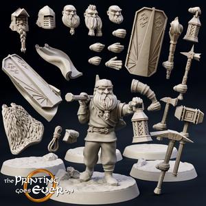 Modular Dwarven Miner - Presupported