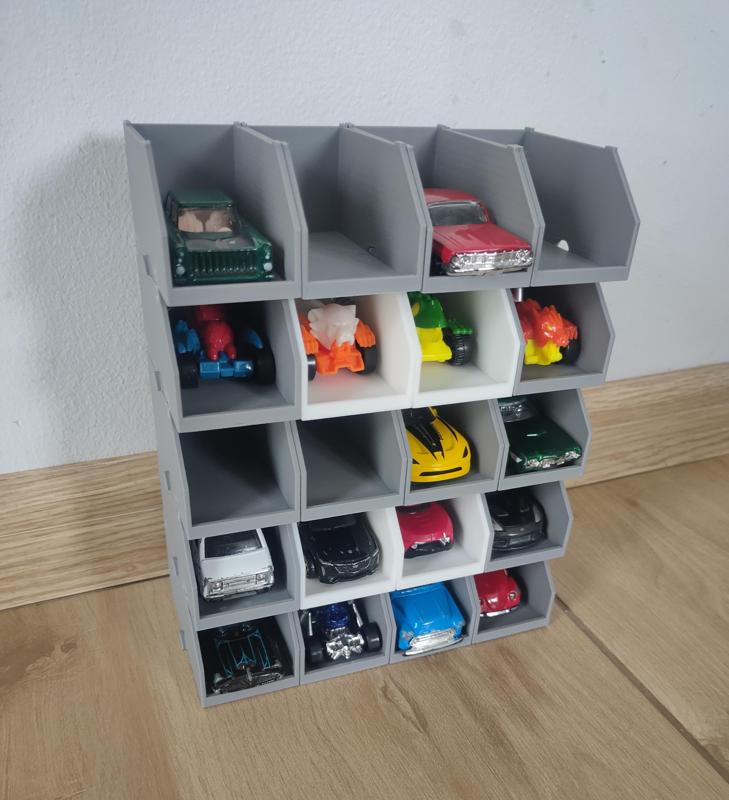 Hot Wheels like cars storage - garage.