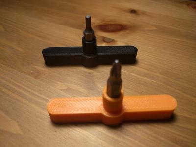 Hex tool handle