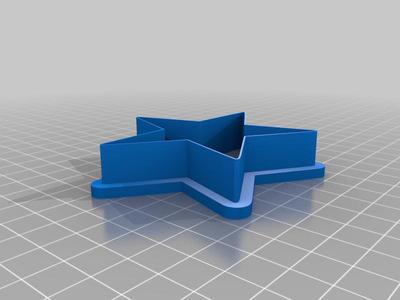 Cutter in shape of star