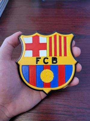 FC Barcelona 2D Art Logo   