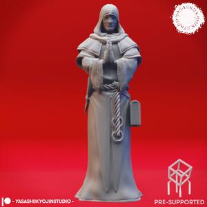 Praying Cultist - Tabletop Miniature (Pre-Supported)