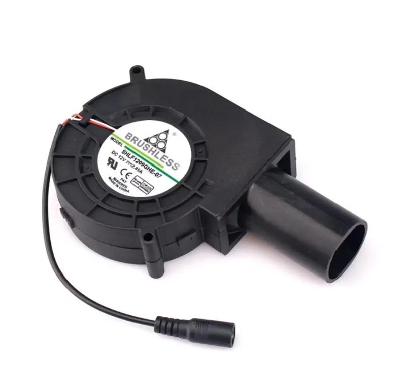 DIY Filament Dryer 9733 Fan Duct and PTC heater mount.   