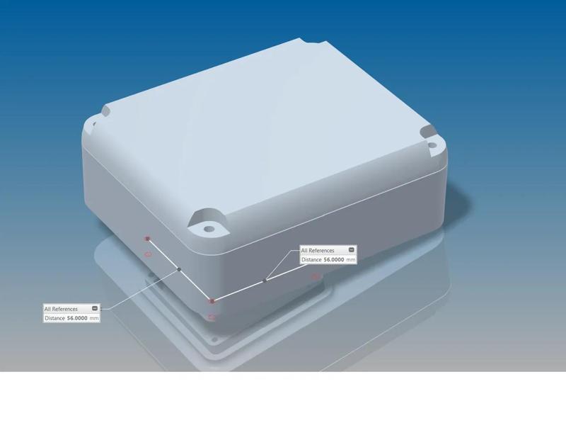 Terminal Box/Scatola condesatore for Electric Motor Type 56-71, Type 80, including Condenser   