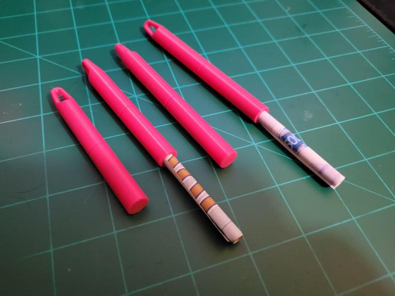 Emergency Money Keychain