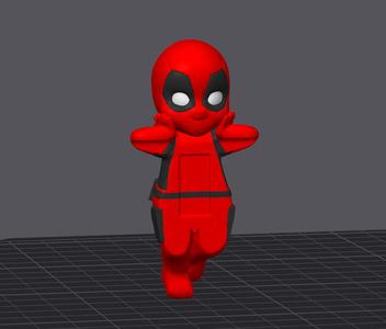 Poolly Angel ( Sonny Angel Deadpool )
