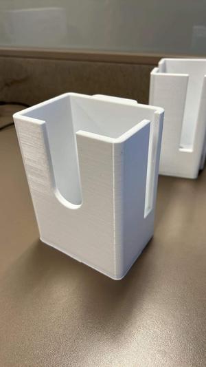 Scan gun holder for forklift etc.