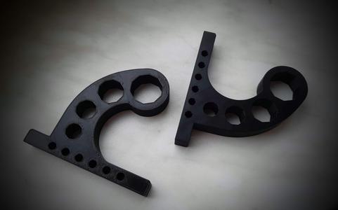 Motorcycle helmet hook.