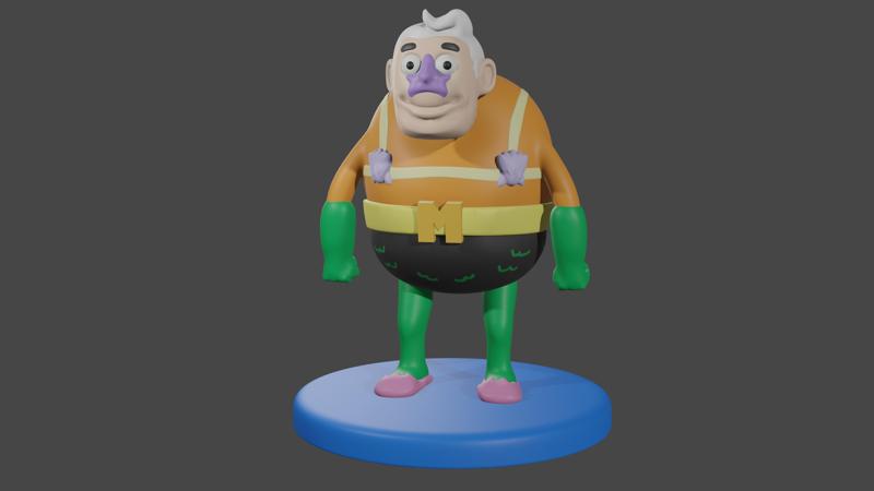 Mermaid Man 3D Print - Spongebob Squarepants