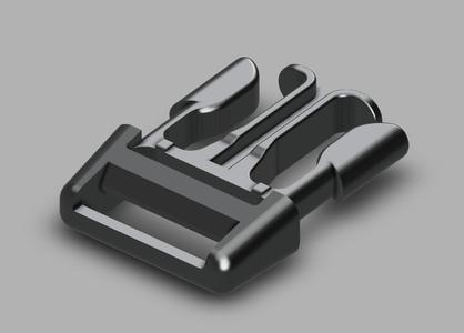 Eastpak backpack buckle - Woojin stealth 25mm