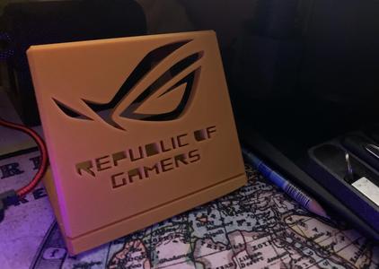 Rog logo stand