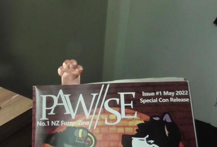 paw pad book mark