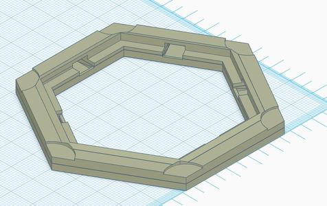 Catan v2 Base: Flat 3x6mm magnets