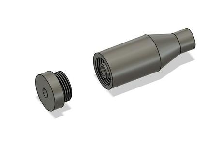 Airsoft Suppressor 4 in