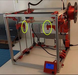 Voron 1.5 heatbed leveling knob.  Freecad source