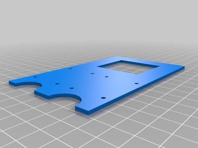 Aeroscout Servo and Battery Tray