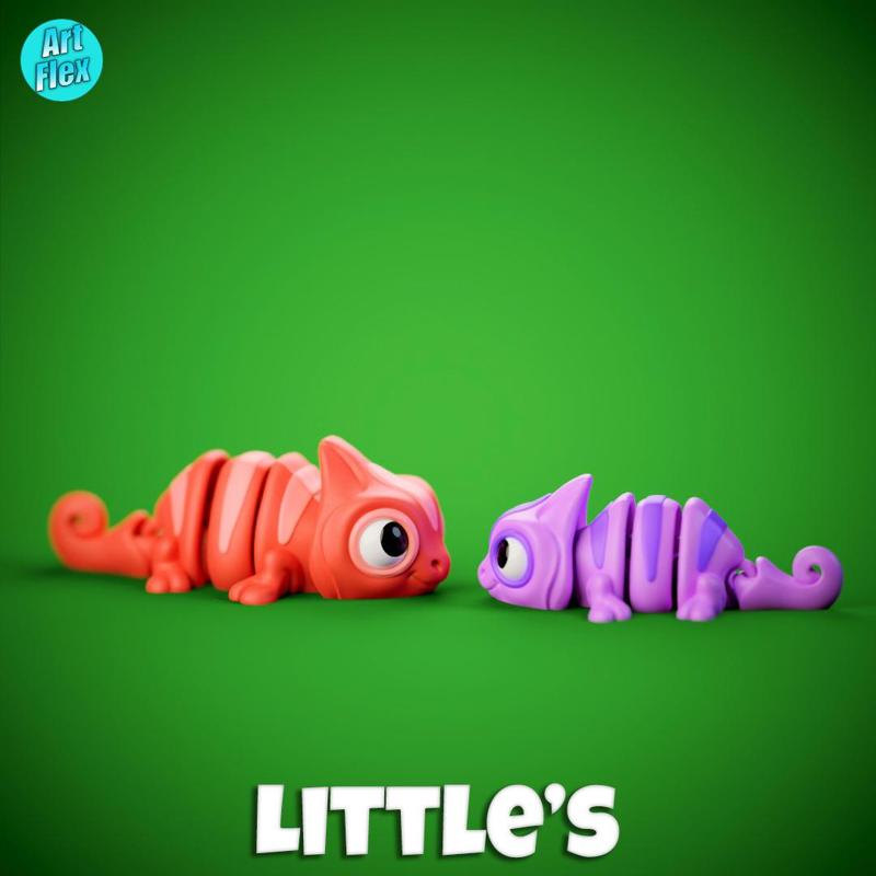 Adorable Little Flexi Chameleon