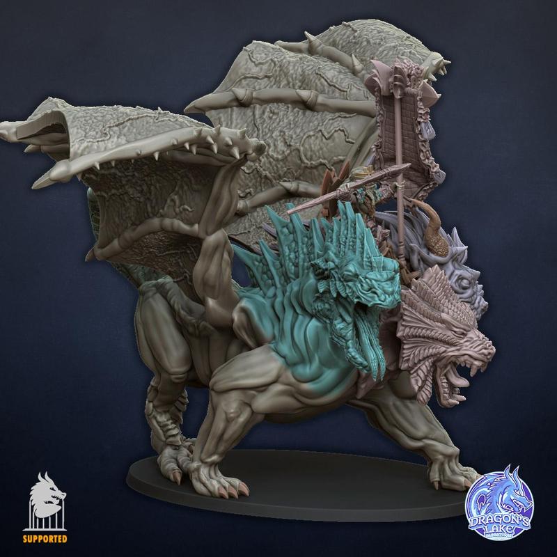 Barbarian King on Chimera