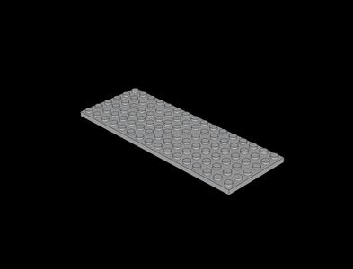 Lego Compatible (3027.dat) Plate  6 x 16