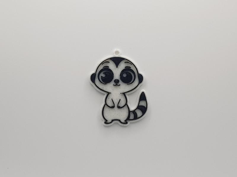 Cute Suricate Keychain