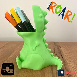 Chubby T-Rex Dinosaur Pencil Holder