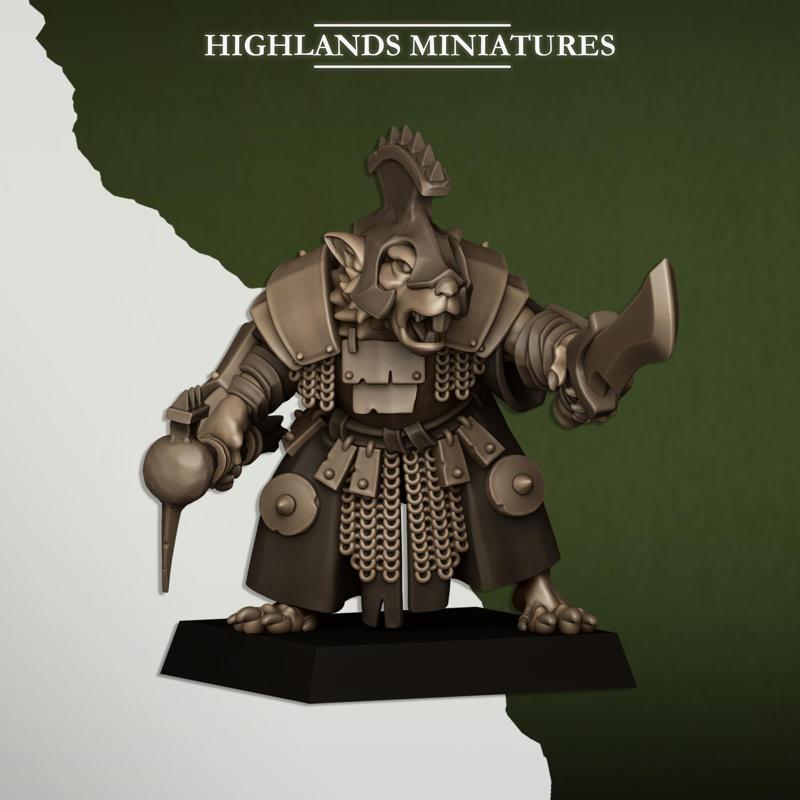 Sewer Vermin Lord - Highlands Miniatures