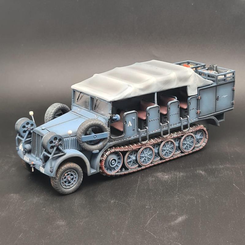Half-track Sd.Kfz 7/6 mittlerer Flak-Messtruppkraftwagen (Germany, WW2)