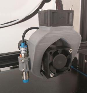 Ender 3 Fang for 40mm axial fan - Inductive mount