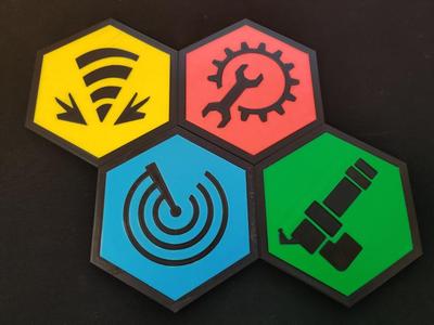 Deep Rock Galactic (DRG) Coasters / Mats