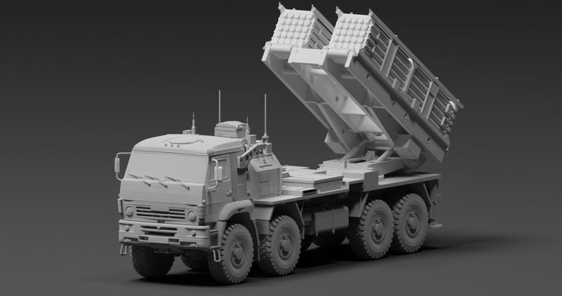 Russian KAMAZ ISDM Zemledeliye