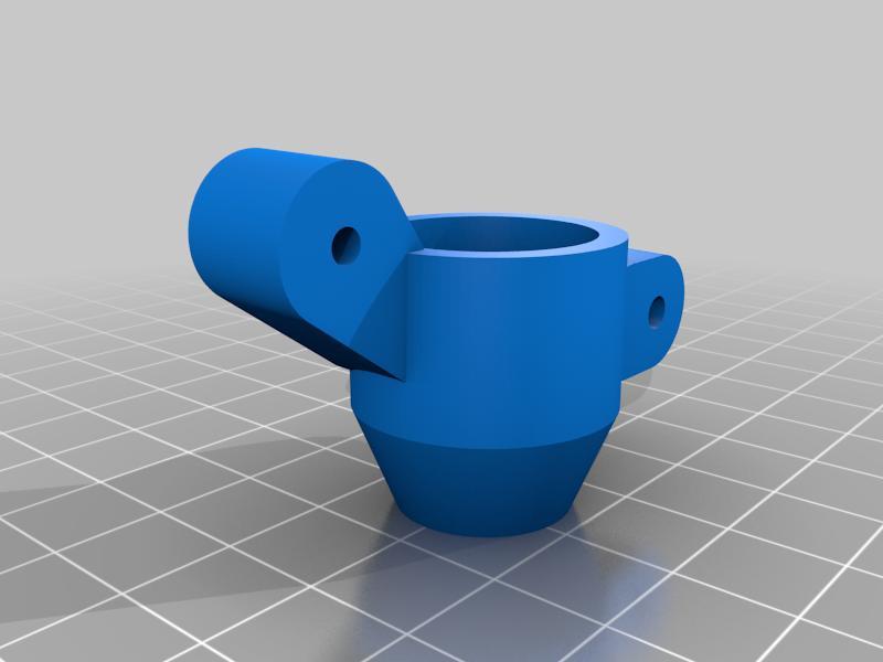 RC TT-02B Rear Uprights With Toe-In