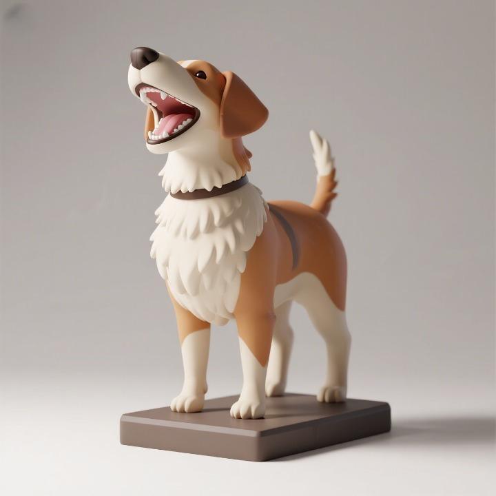 1120 Colorful Laughing Galgo Dog on Base, pug, dachshund, poodle, cat, dog, monkey, elephant, beagle, bear, lion, fox, bull terrier, pomeranian, galgo, wolf, doberman pinscher, newfoundland, crocodile