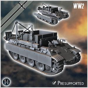 Panzer V Panther Bergepanther - Germany Eastern Western Front Normandy Italy Berlin Bulge WWII
