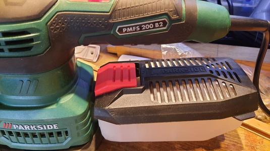 Parkside Sander Dustbox Clip Repair 