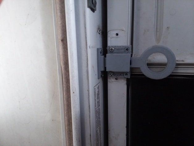 RV screen door fix