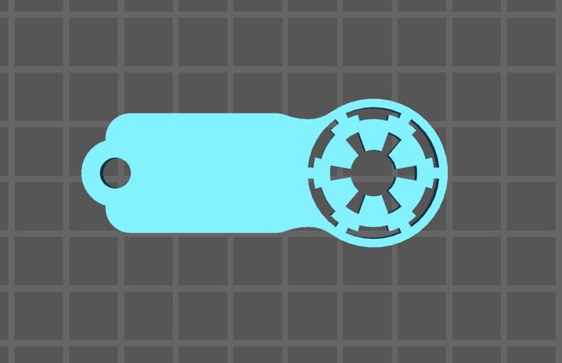 Einkaufswagen / Shopping Cart Clip Starwars Galactic Empire